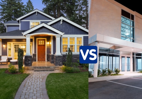 What is the difference between commercial and residential architecture?